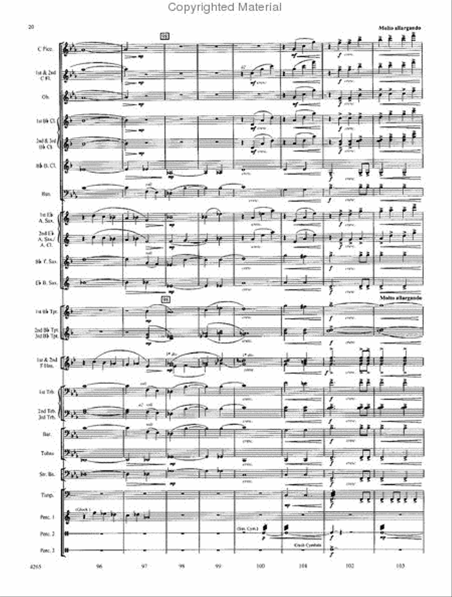 River of Life Concert Band scores gallery preview page 19