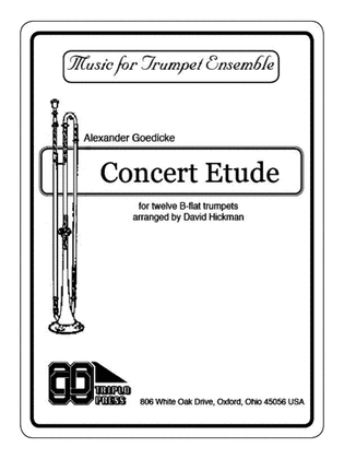 Book cover for Concert Etude
