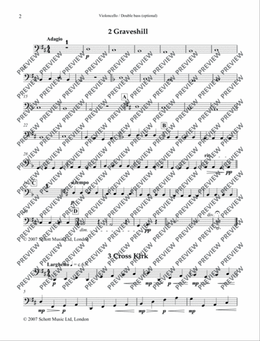 Start Point Double Bass scores gallery preview page 3