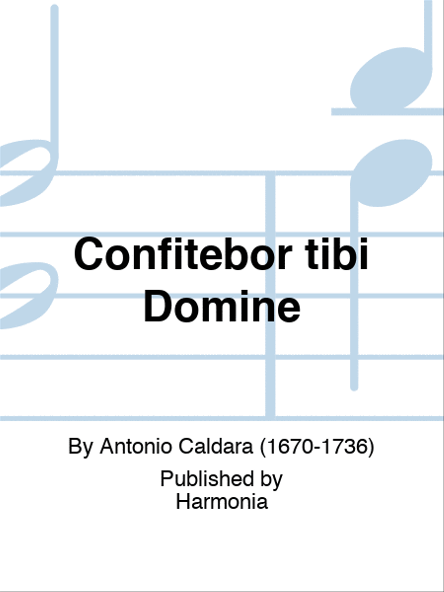 Confitebor tibi Domine 4-Part scores gallery preview page 1
