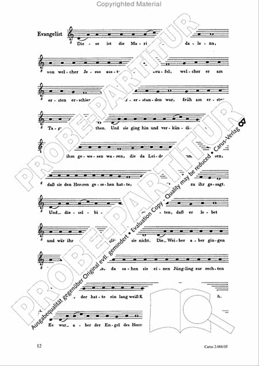 Auferstehungs-Historie SSAATB scores gallery preview page 13