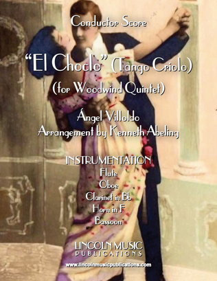 Book cover for El Choclo (Tango) (for Woodwind Quintet)