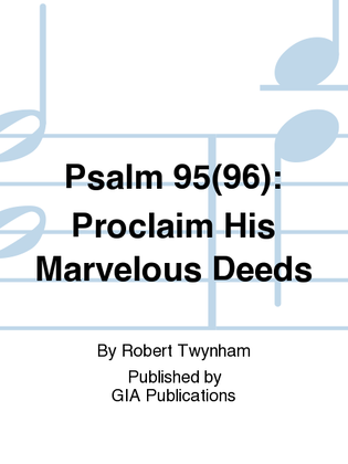 Book cover for Proclaim His Marvelous Deeds