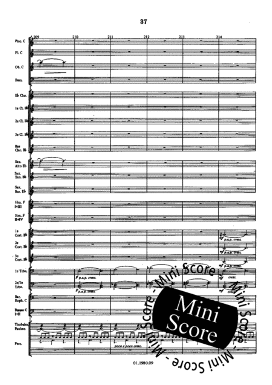 Dynamic Ouverture Concert Band scores gallery preview page 41
