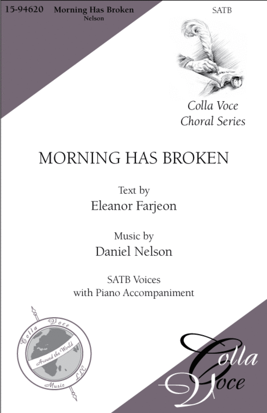 Morning Has Broken 4-Part scores gallery preview page 1