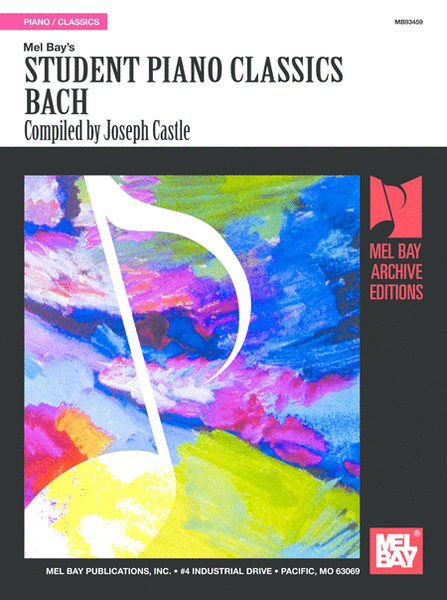 Student Piano Classics - Bach