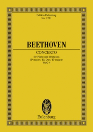 Book cover for Concerto in E-flat Major, WoO 4 for Piano and Orchestra