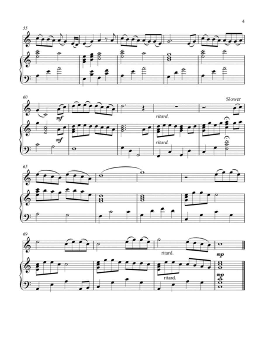 Colors Of The Wind Violin Solo scores gallery preview page 5