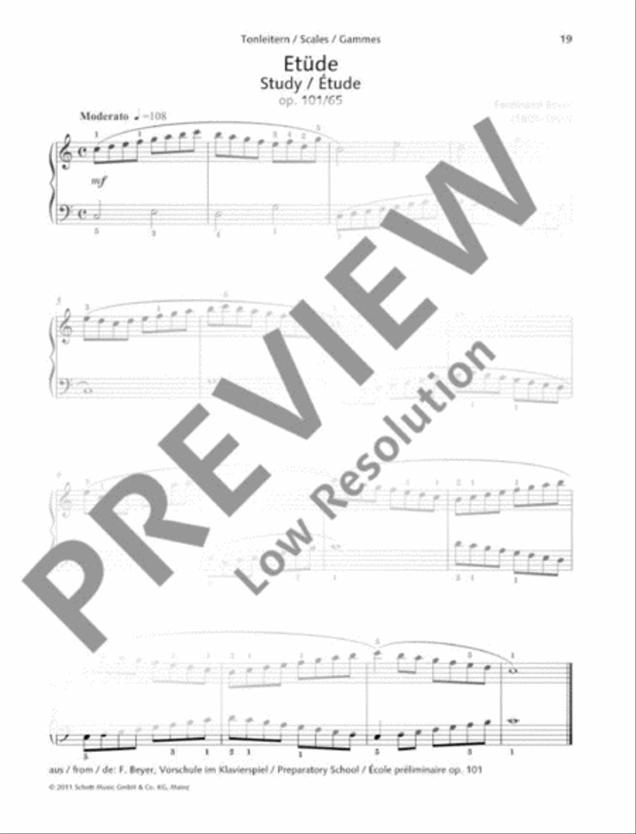 The Great Book of Studies Piano Method scores gallery preview page 21