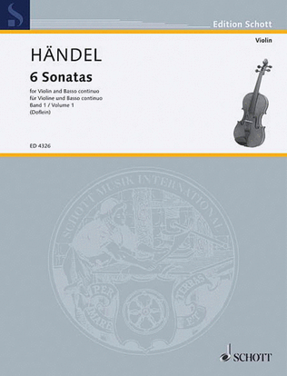Book cover for 6 Sonatas - Vol. 1