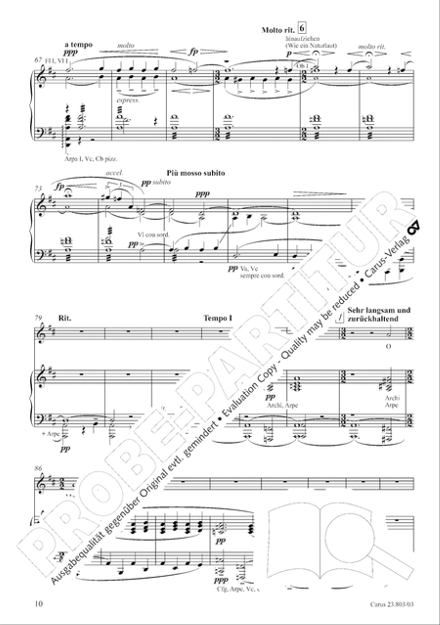 Symphony No. 3 Divisi scores gallery preview page 11