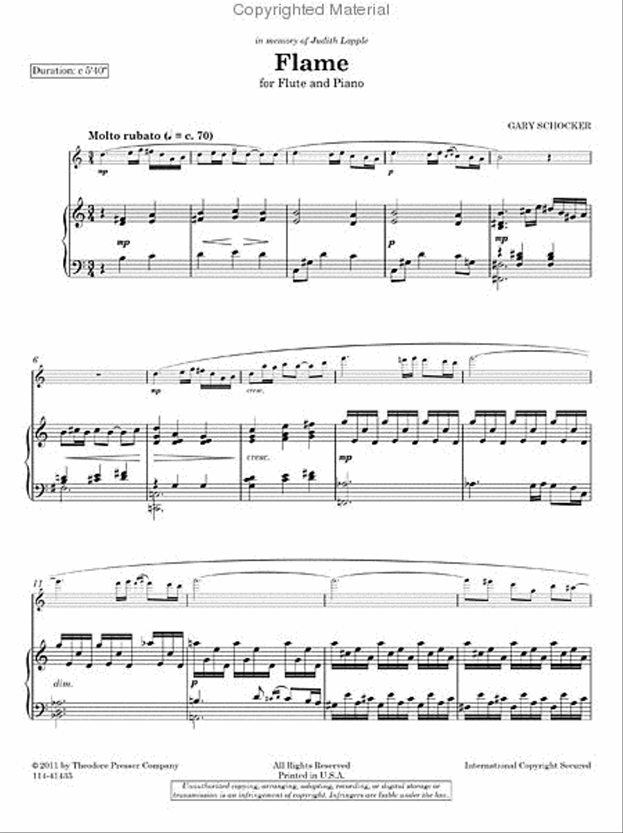 Flame Chamber Music scores gallery preview page 2
