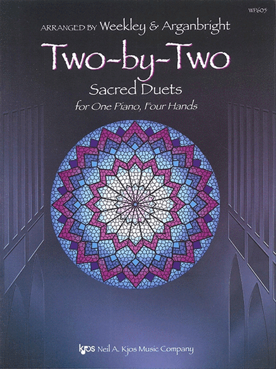 Two-by-Two: Sacred Duets for One Piano, Four Hands Piano Method scores gallery preview page 1