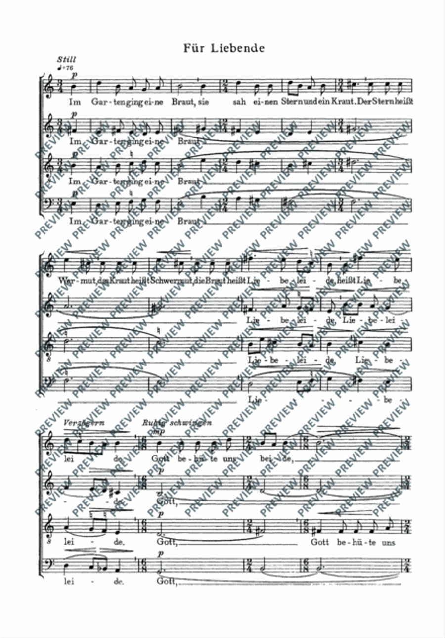 Magic and blessing Magic and blessing 4-Part scores gallery preview page 17