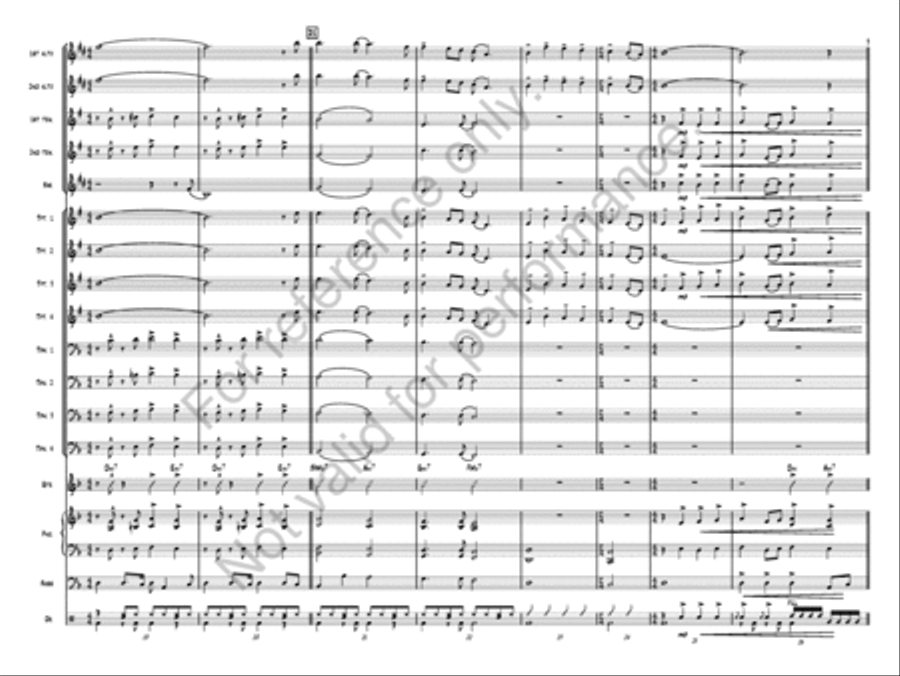 Scarborough Fair Scarborough Fair Jazz Ensemble scores gallery preview page 5