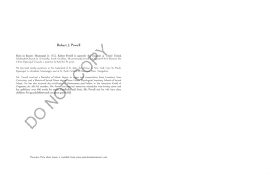 Twenty-five Organ Accompniments for Unison Hymn Singing Unison Choir scores gallery preview page 55