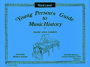 Book cover for Young Person's Guide to Music History - Level 3