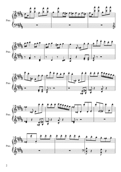 Liszt - La Campanella (easy piano) image number null