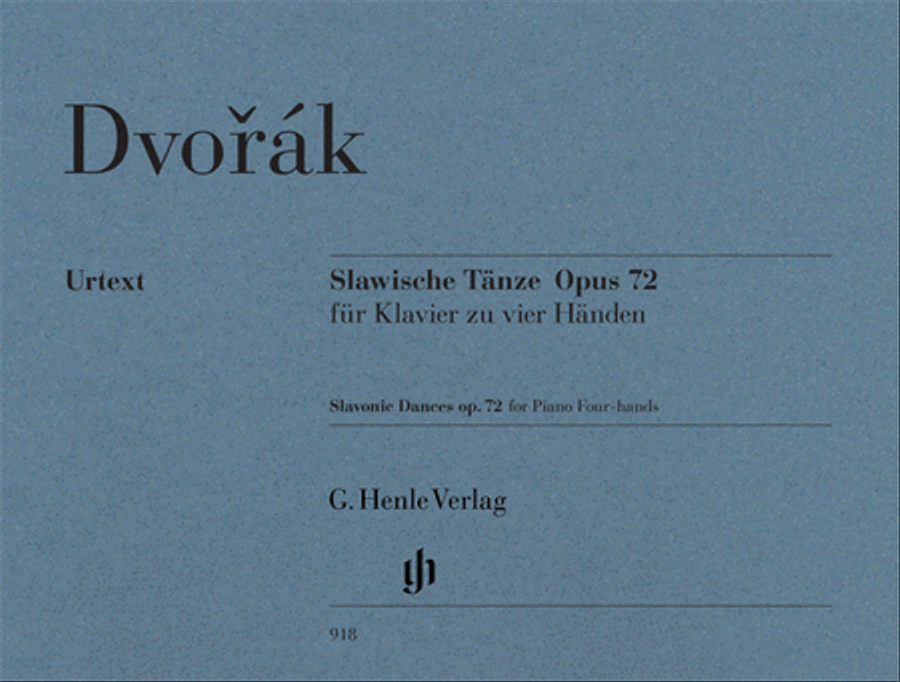 Slavonic Dances, Op. 72 Piano Solo scores gallery preview page 1