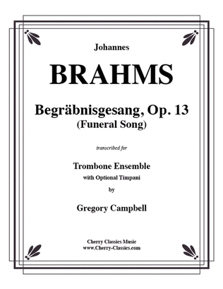 Book cover for Begrabnisgesang (Funeral Song)