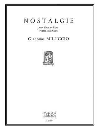 Book cover for Nostalgie (flute & Piano)