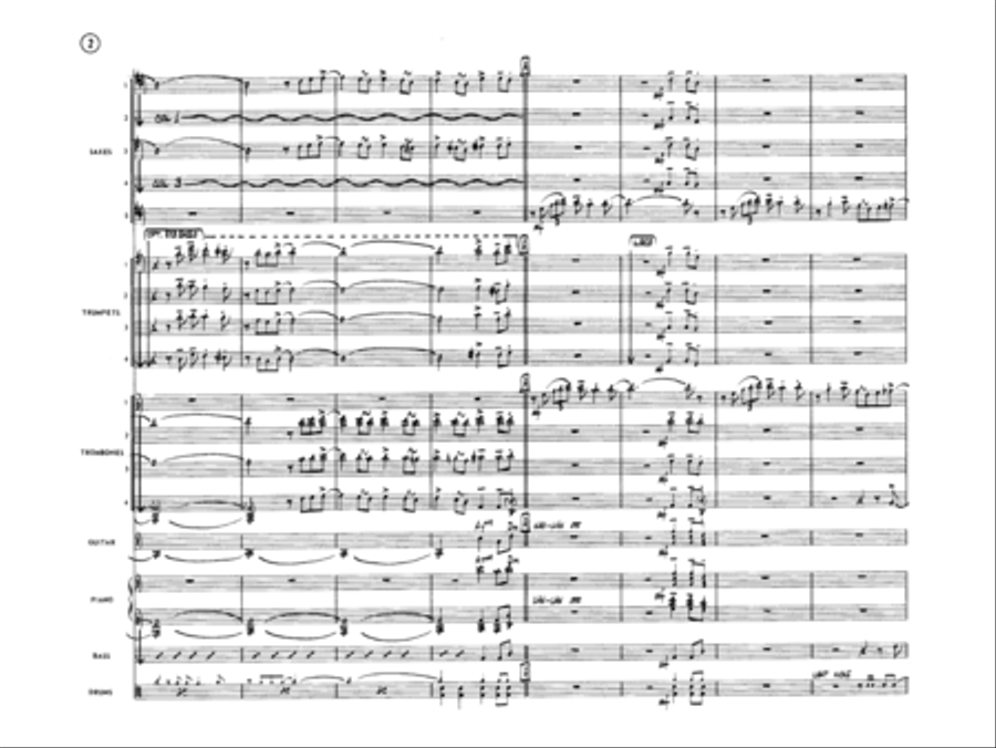 Superbone Meets The Badman Jazz Ensemble scores gallery preview page 3