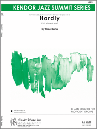 Book cover for Hardly (Full Score)