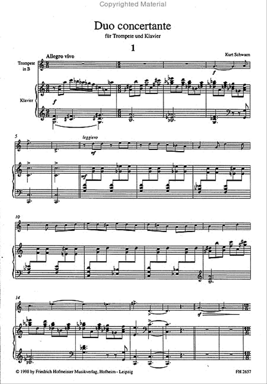 <br>Sheet music extract