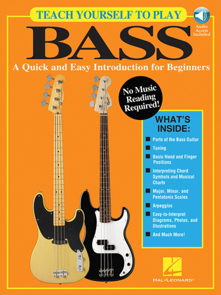 Book cover for Teach Yourself to Play Bass