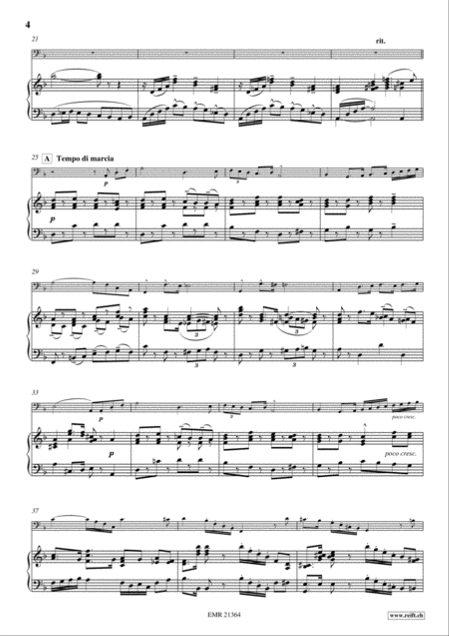 Concerto No. 4 Bass Trombone scores gallery preview page 4