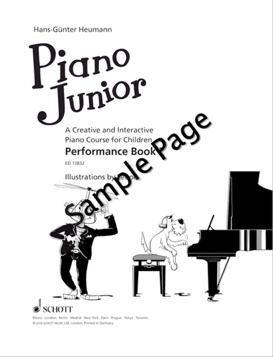Piano Junior: Performance Book 2 Piano Method scores gallery preview page 1
