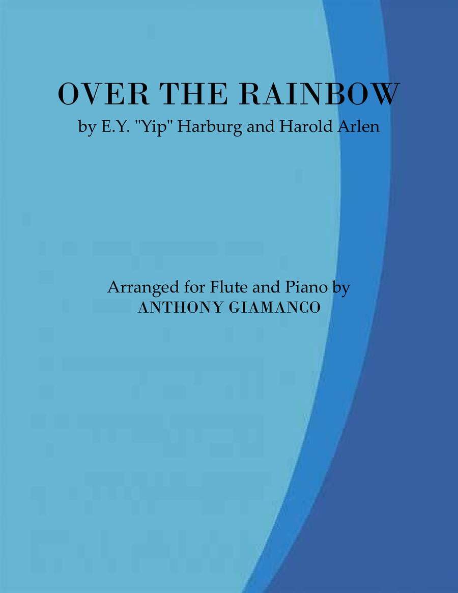 Over The Rainbow Flute Solo scores gallery preview page 1