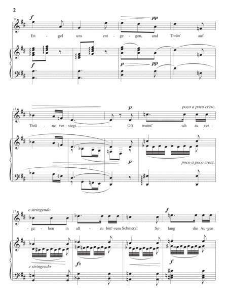 DVORÁK: Die Stickerin, Op. 82 no. 2 (transposed to D major)