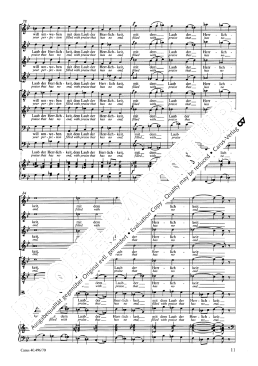 Love, I give myself SSAATTBB scores gallery preview page 12