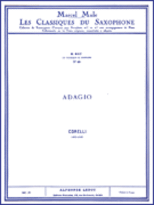 Book cover for Adagio - Classiques No. 49