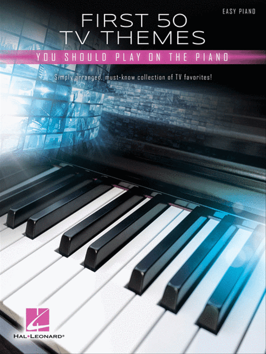 First 50 TV Themes You Should Play on Piano Easy Piano scores gallery preview page 1