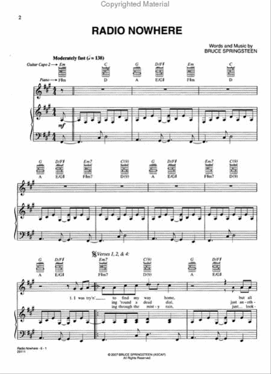 Radio Nowhere Small Ensemble scores gallery preview page 2