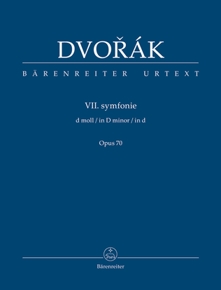 Book cover for Symphony Nr. 7 D minor op. 7