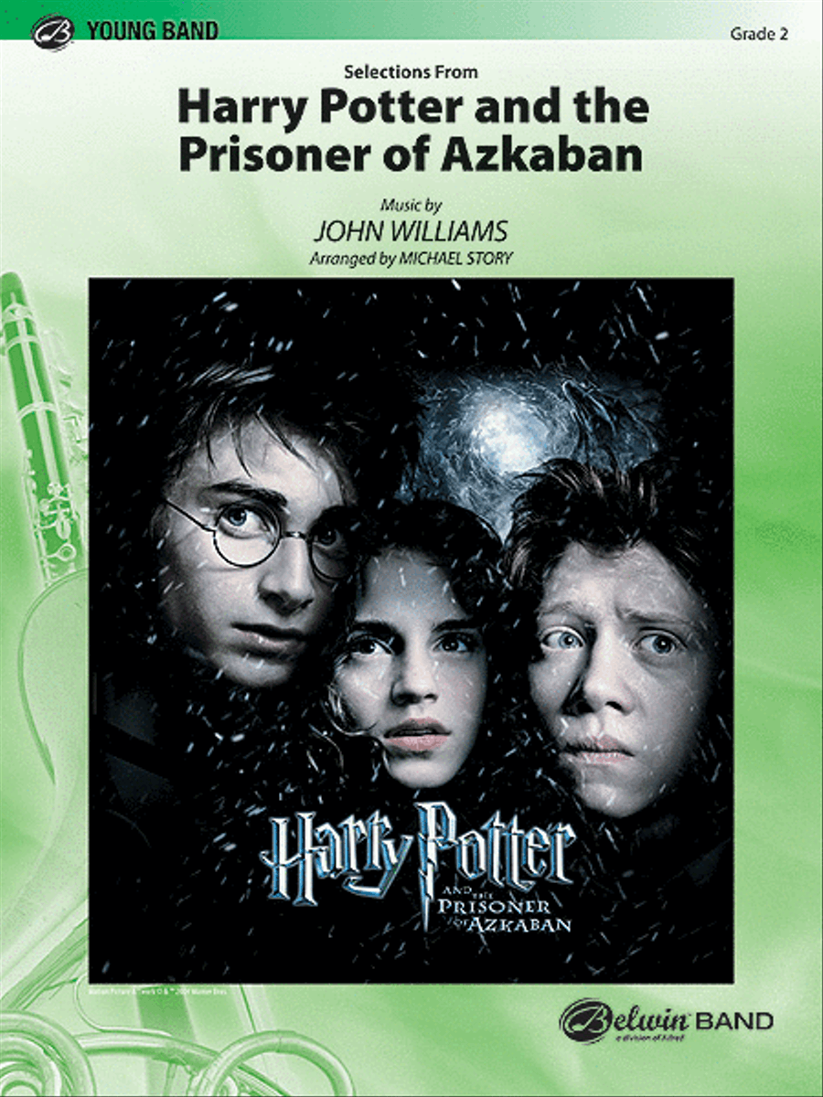 Harry Potter and the Prisoner of Azkaban, Selections from Concert Band scores gallery preview page 1