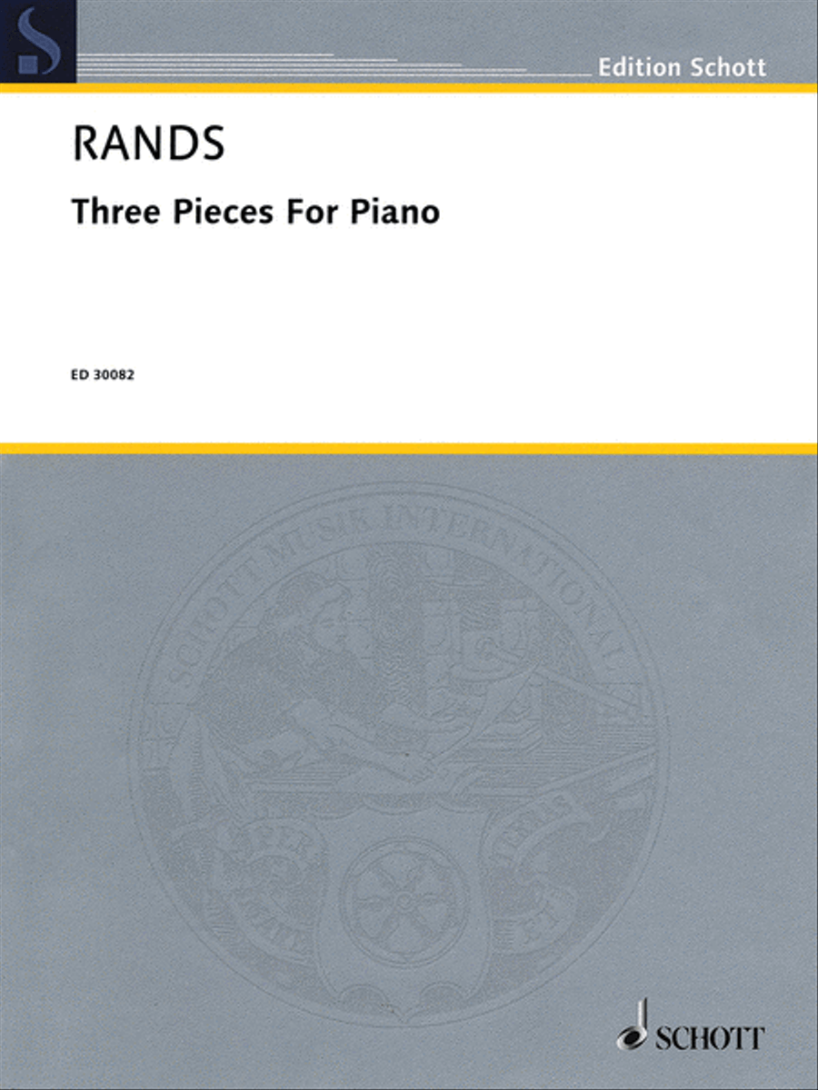 3 Pieces for Piano Piano Solo scores gallery preview page 1