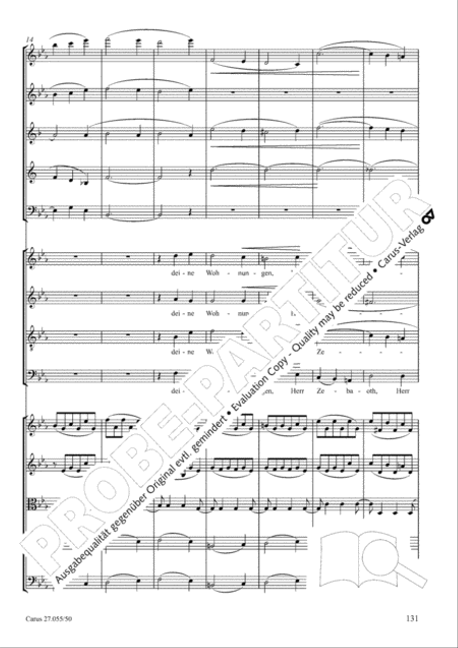 Ein Deutsches Requiem (German Requiem) 4-Part scores gallery preview page 138