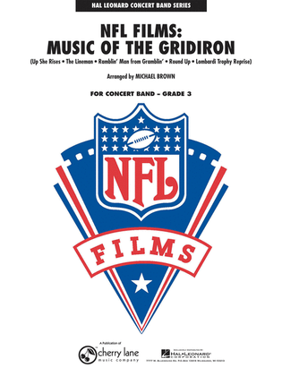 Book cover for NFL Films: Music of the Gridiron