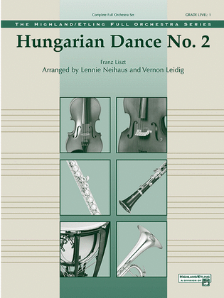 Book cover for Hungarian Dance No. 2