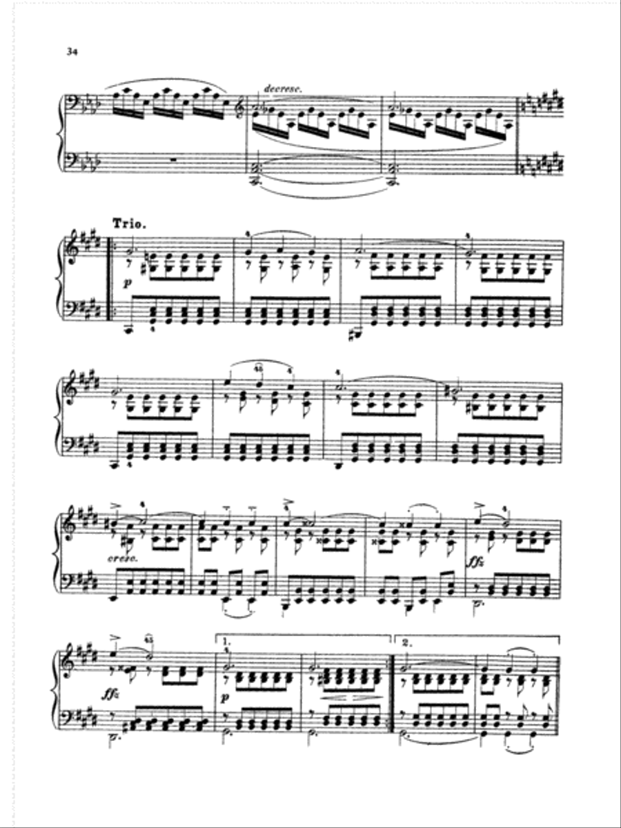 Schubert: Four Impromptus, Op. 90 (Ed. Giuseppe Buonamici) Piano Solo scores gallery preview page 6
