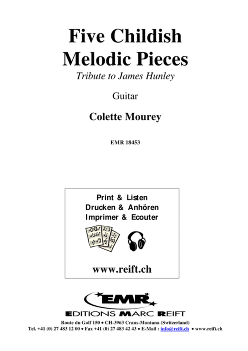 Five Childish Melodic Pieces image number null
