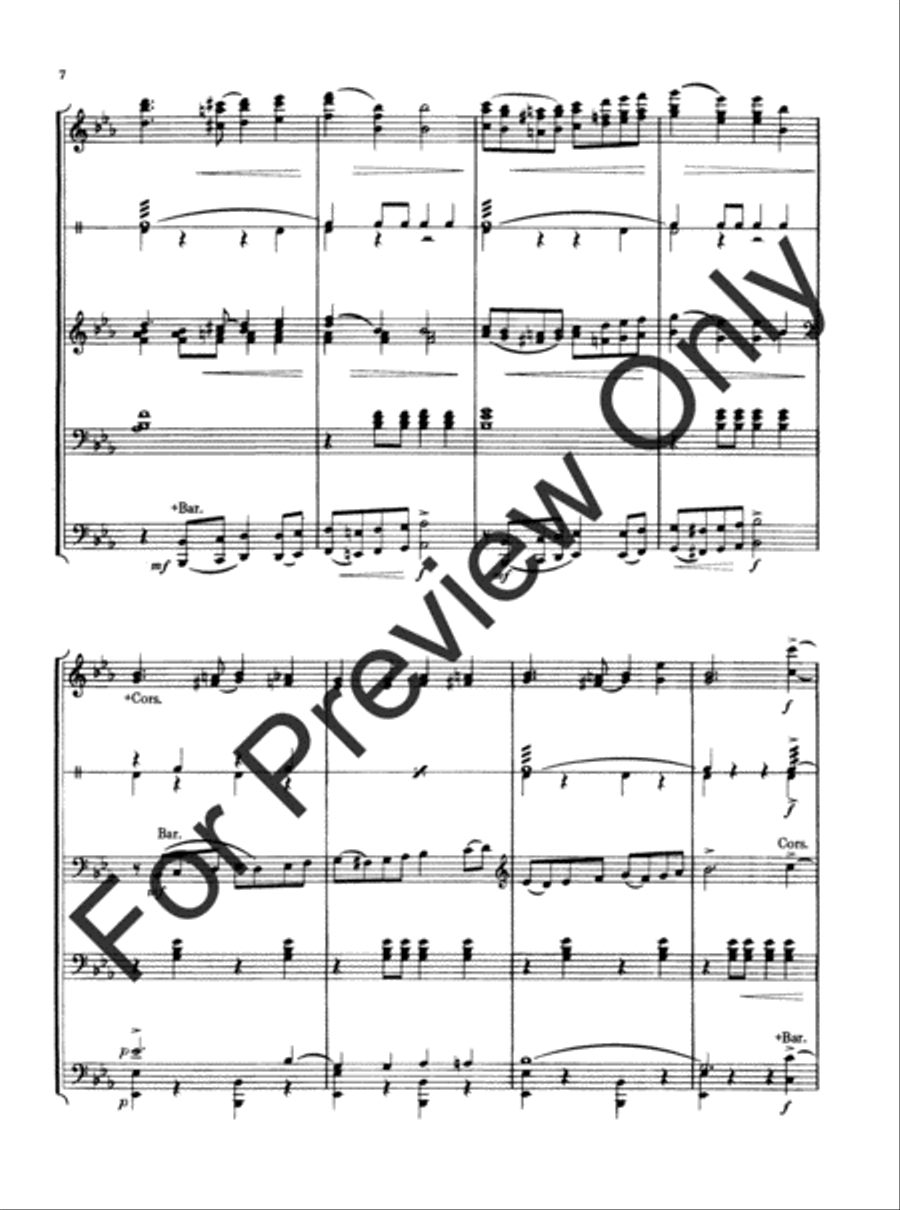 Boys Of The Old Brigade (Score) Concert Band scores gallery preview page 10