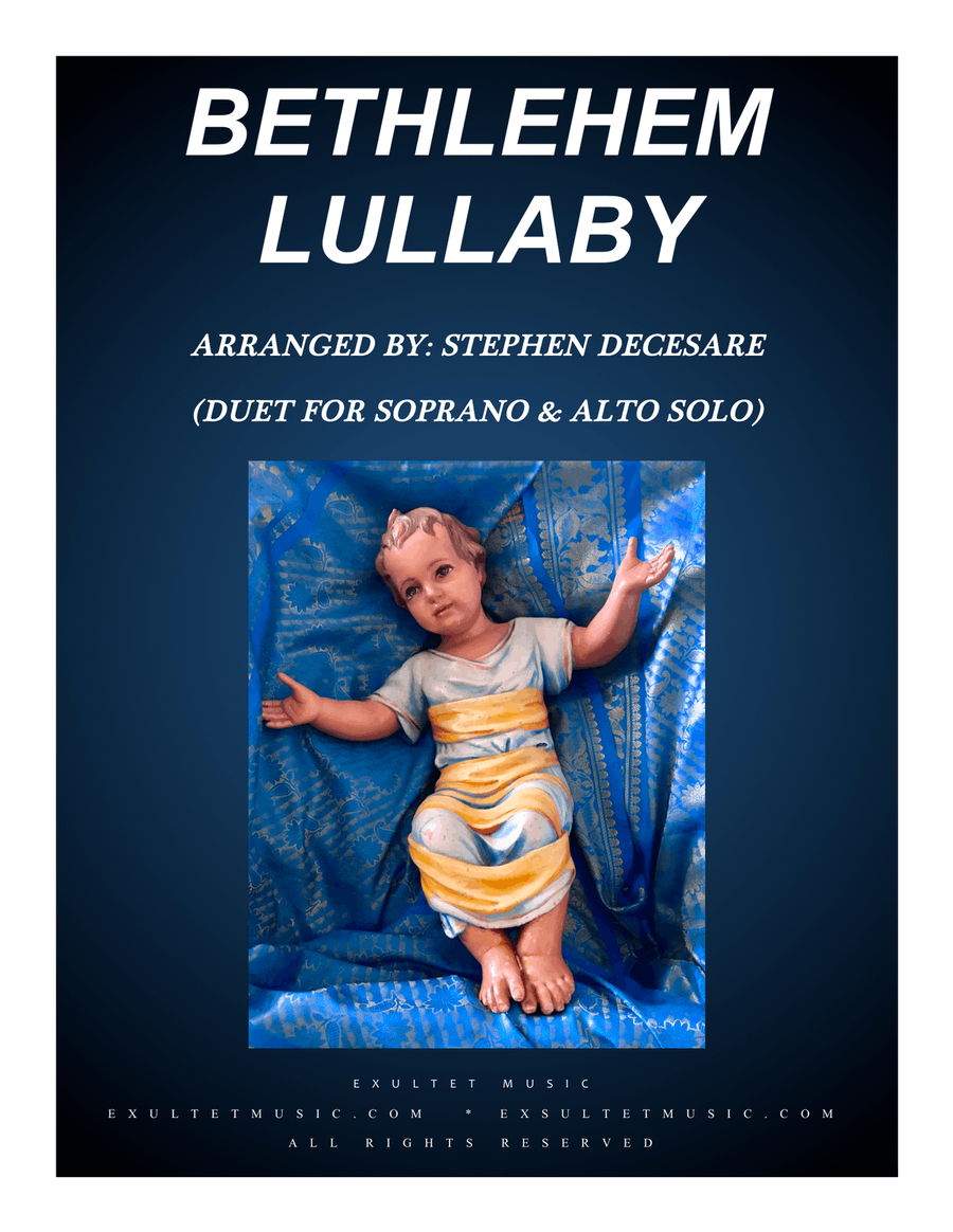 Bethlehem Lullaby (Duet for Soprano and Alto Solo) Alto Voice scores gallery preview page 1