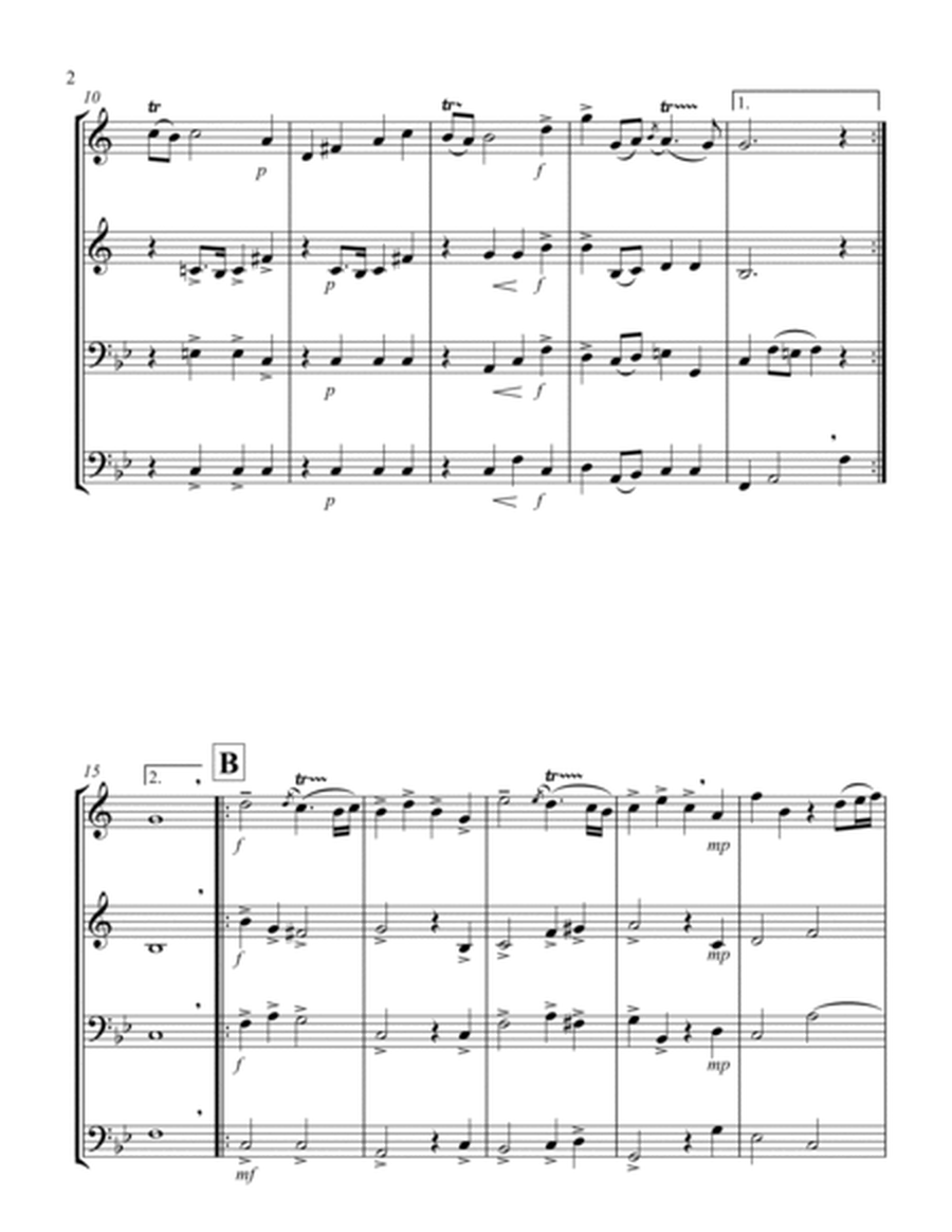 La Vigilance (from "Heroic Music") (Bb) (Brass Quartet - 2 Trp, 2 Trb)