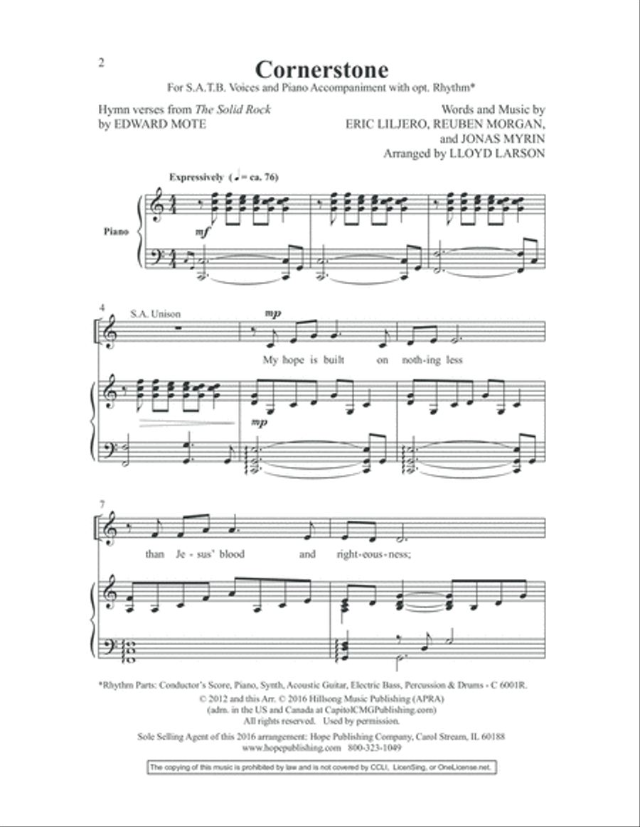 Cornerstone 4-Part scores gallery preview page 3
