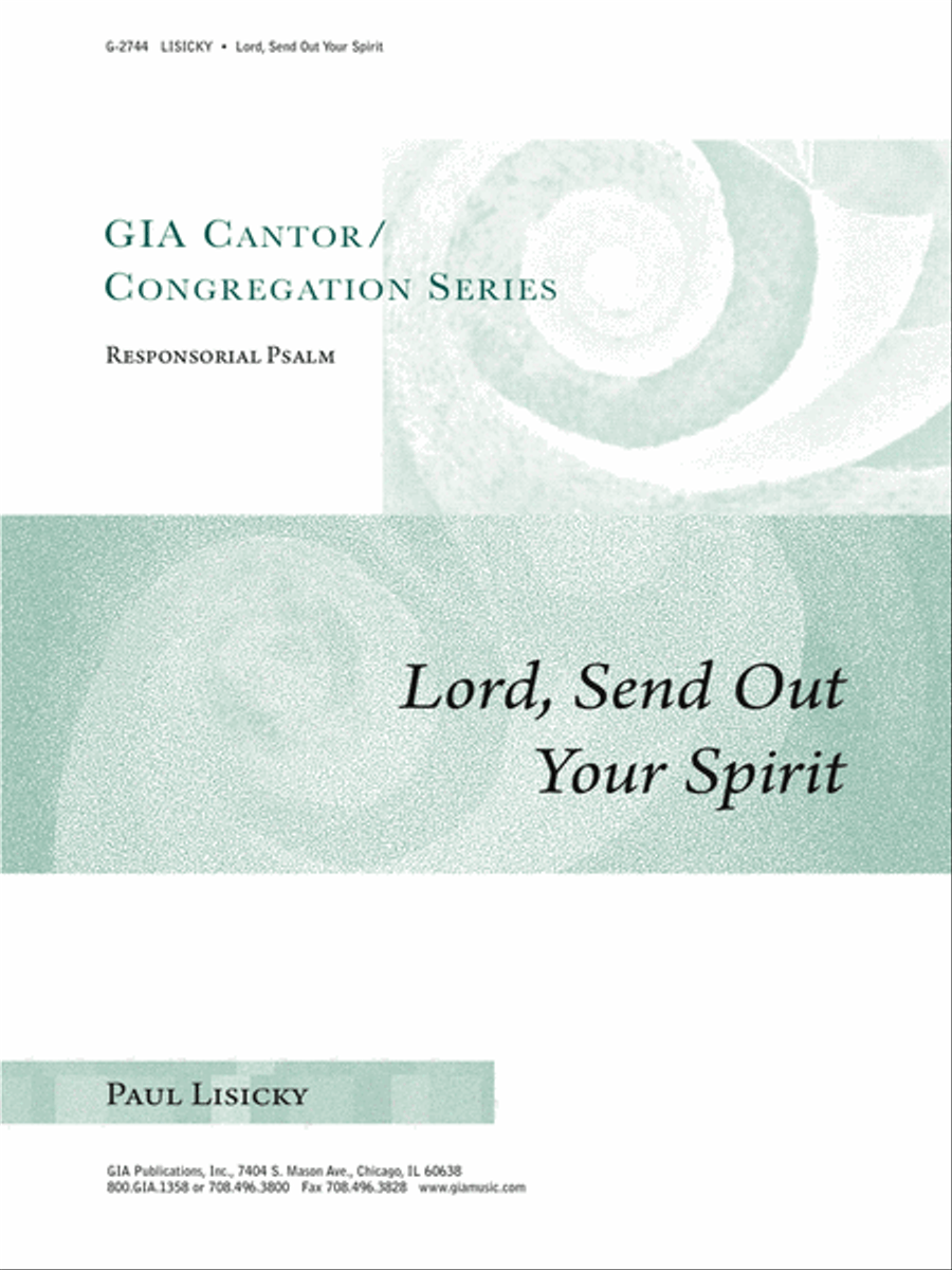 Lord, Send Out Your Spirit Choir scores gallery preview page 1